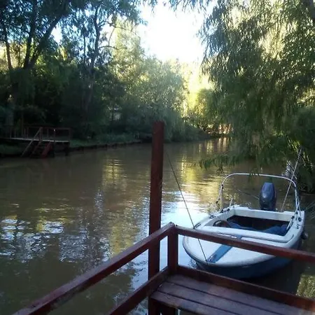 Cabana Hippie Chic En Isla Del Delta Tigre Exterior photo